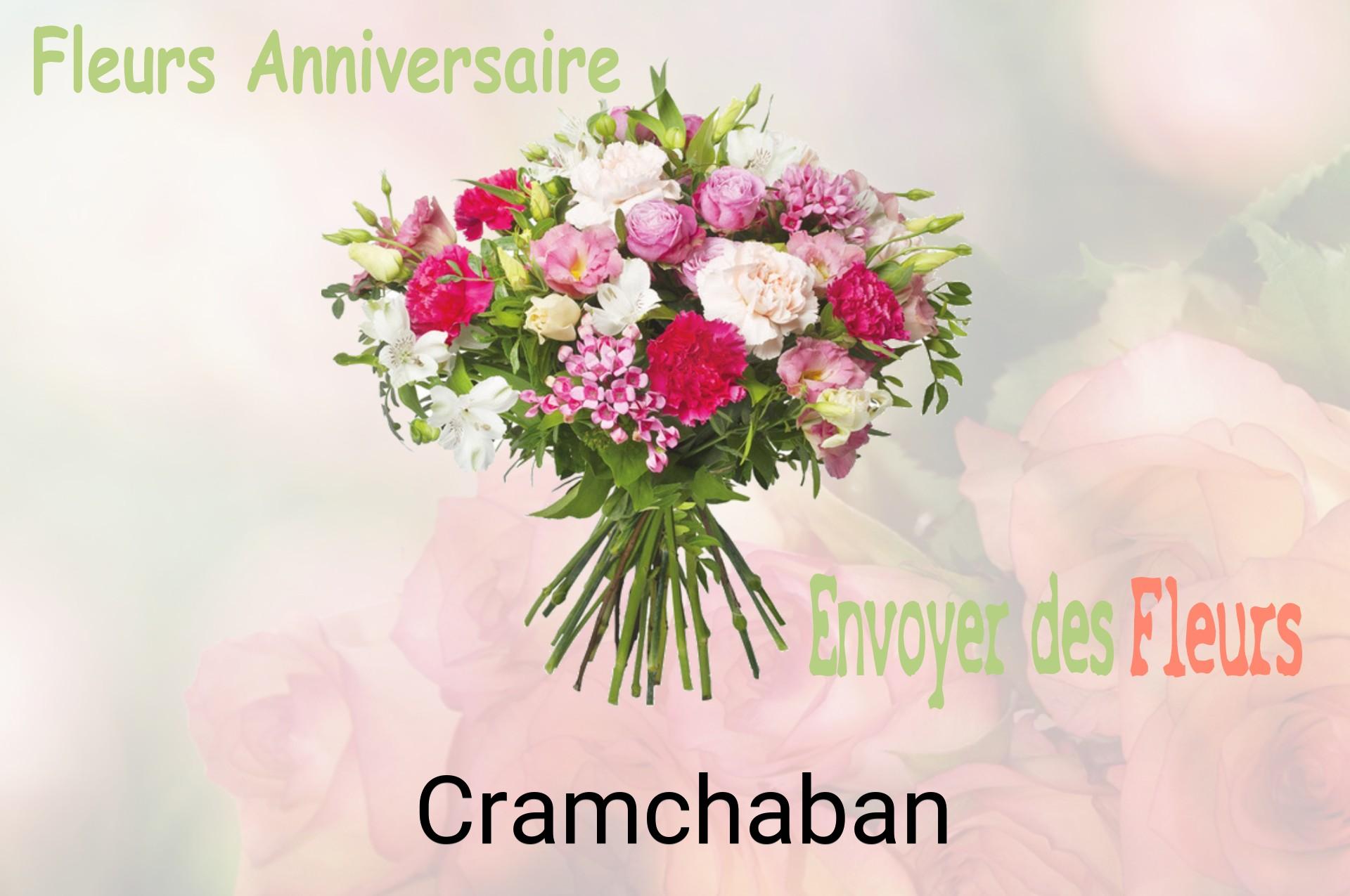 Bouquet de fleurs d’anniversaire livré à Cramchaban